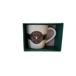 Starbucks 2016 Collectible 3oz Demitasse Espresso Mug 1971 brown siren logo
